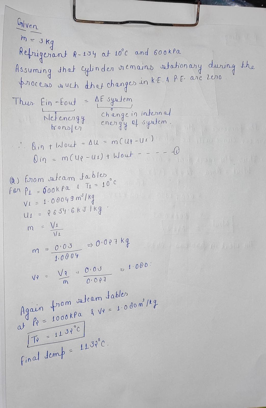 Mechanical Engineering homework question answer, step 1, image 1